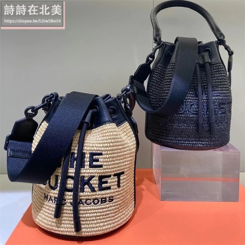 詩詩精品 Marc Jacobs 包包 水桶包 手提包 THE 編織側背包 斜挎包 抽繩包 單肩包 斜背包 束口包 側包