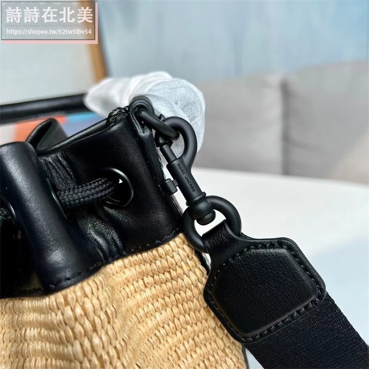 詩詩精品 Marc Jacobs 包包 水桶包 手提包 THE 編織側背包 斜挎包 抽繩包 單肩包 斜背包 束口包 側包-細節圖7