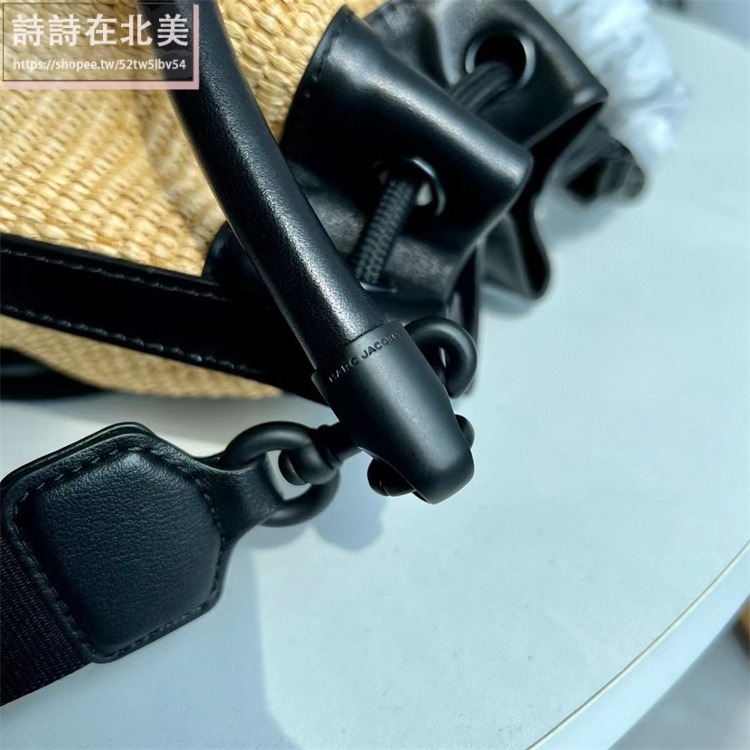 詩詩精品 Marc Jacobs 包包 水桶包 手提包 THE 編織側背包 斜挎包 抽繩包 單肩包 斜背包 束口包 側包-細節圖8