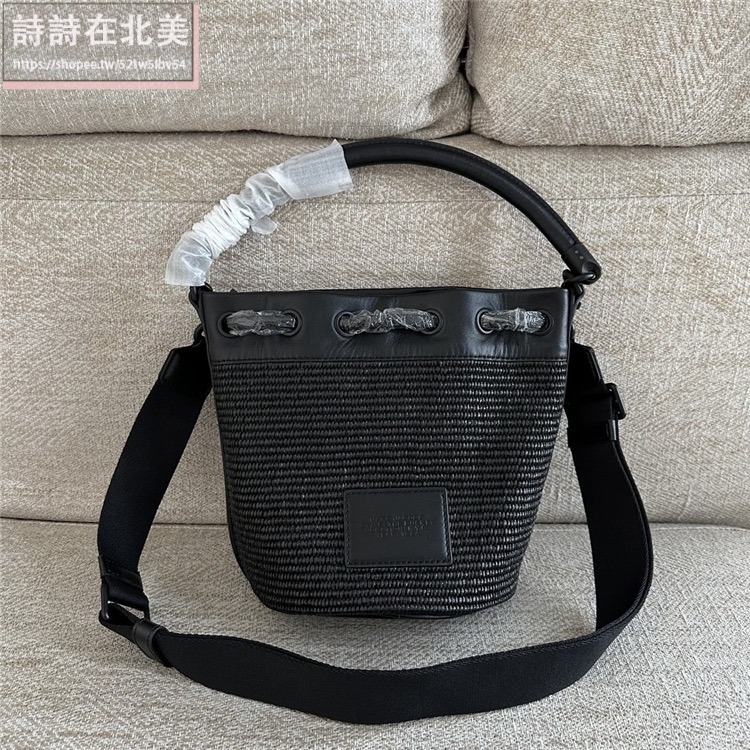 詩詩精品 Marc Jacobs 包包 水桶包 手提包 THE 編織側背包 斜挎包 抽繩包 單肩包 斜背包 束口包 側包-細節圖10