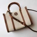 詩詩精品 Tory Burch 包包 托特包 手提包 斜背包 單肩包 帆布包 斜挎包 側背包 肩背包 側包 帆布托特包-規格圖10