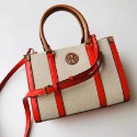 詩詩精品 Tory Burch 包包 托特包 手提包 斜背包 單肩包 帆布包 斜挎包 側背包 肩背包 側包 帆布托特包-規格圖10
