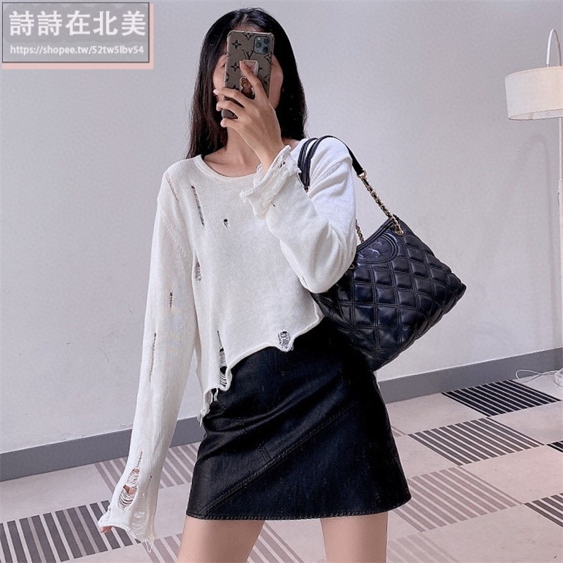 詩詩精品 Tory Burch 包包 小羊皮菱格側背包 鏈條包 托特包 手提包 水桶包 水餃包 單肩包 斜背包 鏈帶包-細節圖7