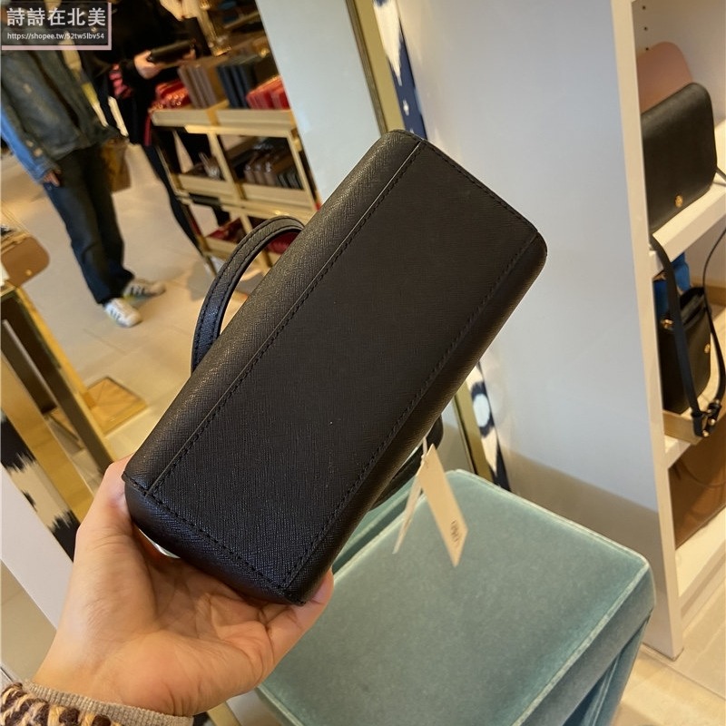 詩詩精品 Tory Burch 包包 馬鞍包 手提包 斜背包 殺手包 單肩包 側背包 十字紋防刮肩背包 托特包 斜挎包-細節圖6