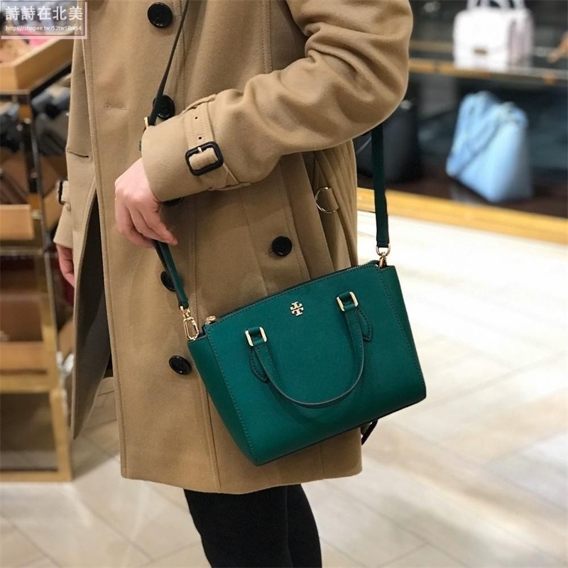 詩詩精品 Tory Burch 包包 馬鞍包 手提包 斜背包 殺手包 單肩包 側背包 十字紋防刮肩背包 托特包 斜挎包-細節圖9