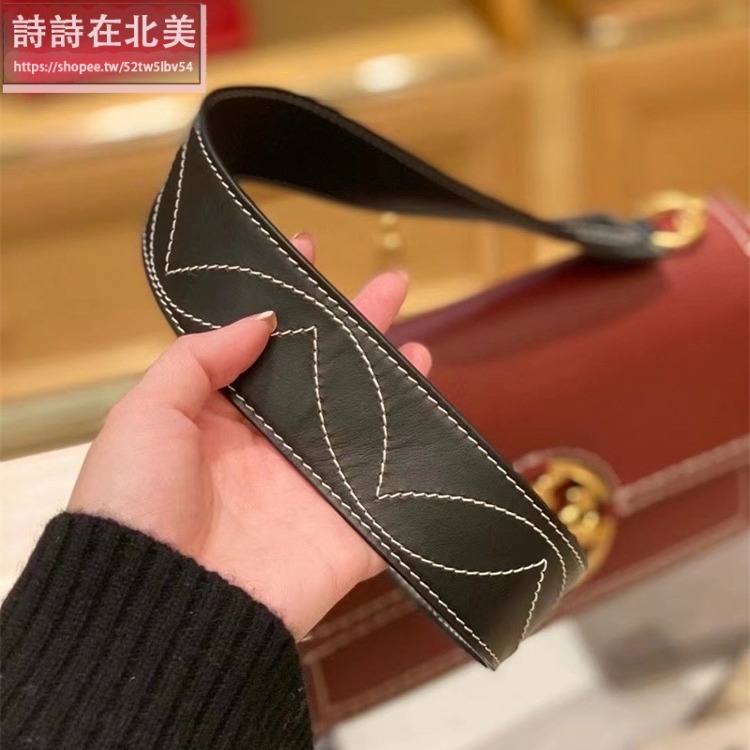 詩詩精品 Tory Burch 包包 風琴包 腋下包 側背包 相機包 小方包 荔枝紋真皮肩背包 翻蓋包 單肩包 馬鞍包-細節圖7
