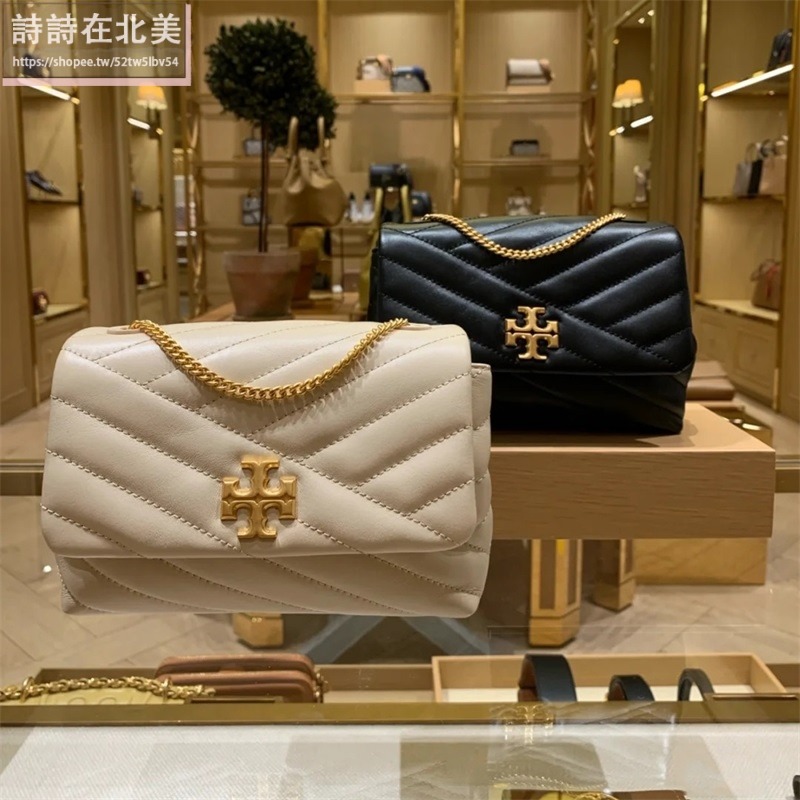 詩詩精品 Tory Burch 包包 鏈條包 斜挎包 肩背包 小羊皮側背包 鏈帶包 小方包 翻蓋包 手拿包 單肩包 側包-細節圖9