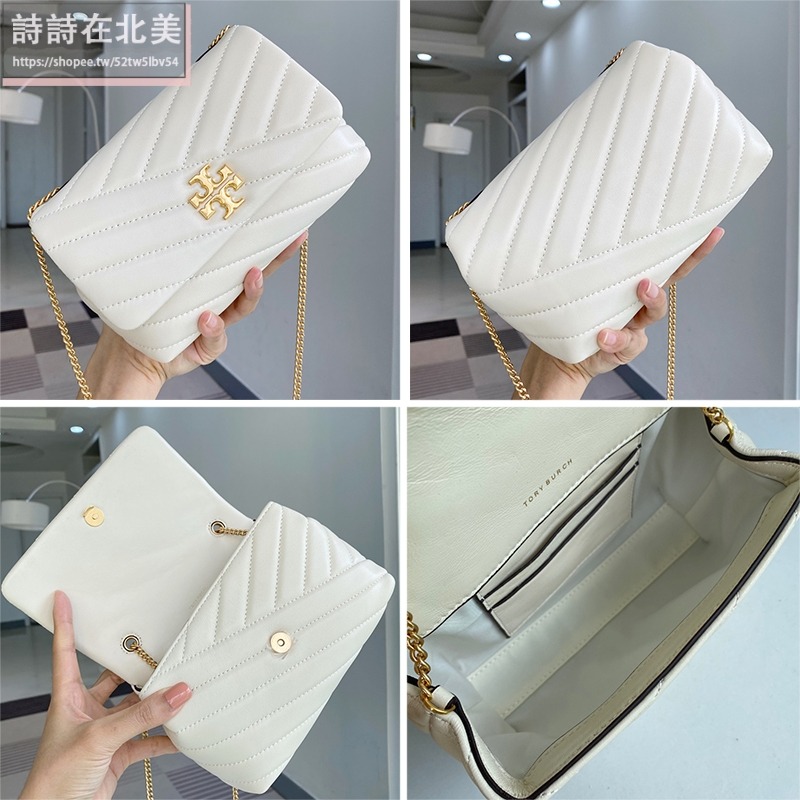詩詩精品 Tory Burch 包包 鏈條包 斜挎包 肩背包 小羊皮側背包 鏈帶包 小方包 翻蓋包 手拿包 單肩包 側包-細節圖11