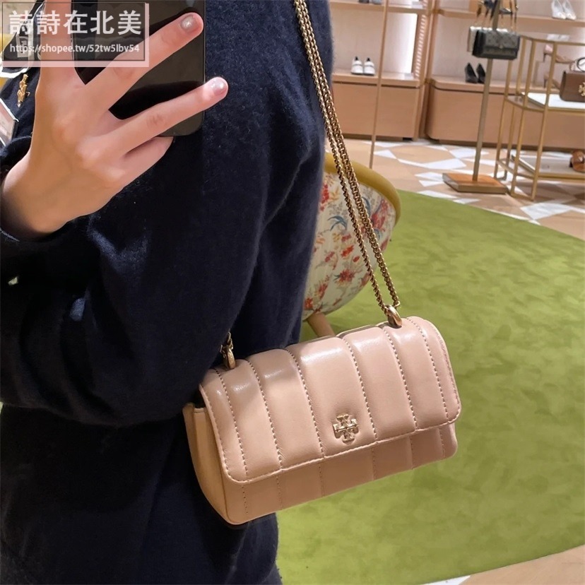 詩詩精品 Tory Burch 包包 斜背包 鏈條包 小方包 翻蓋包 手拿包 斜挎包 肩背包 側背包 單肩包 鏈帶包-細節圖9