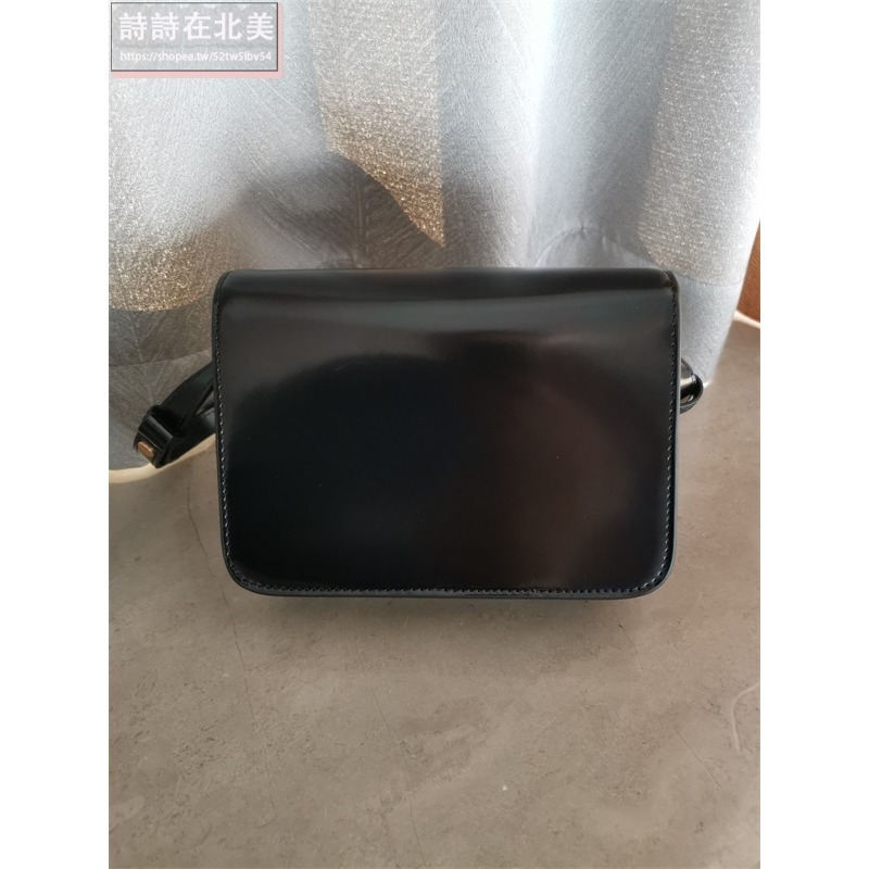 詩詩精品 Tory Burch 包包 斜背包 漆皮側背包 手提包 單肩包 相機包 斜挎包 小方包 肩背包 磁釦翻蓋包-細節圖4