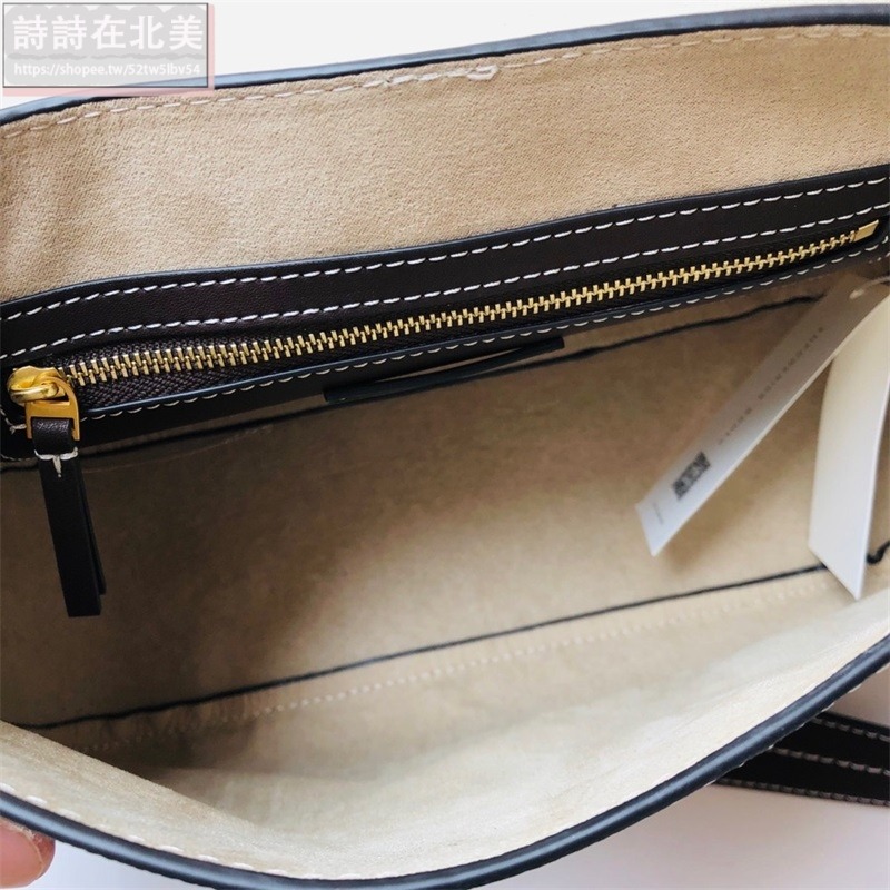 詩詩精品 Tory Burch 包包 通勤包 斜背包 側背包 郵差包 荔枝紋真皮肩背包 手提包 腋下包 翻蓋包 斜挎包-細節圖11