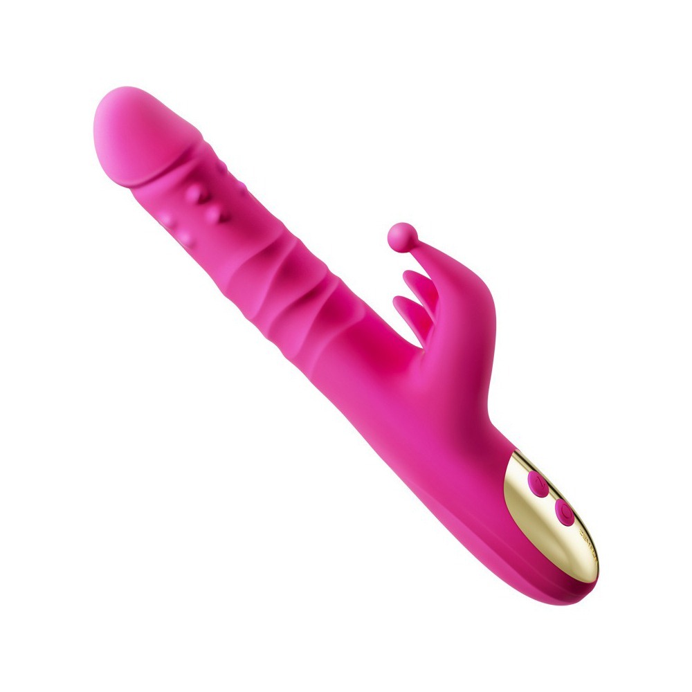 【war hores 戰馬】全自動情趣滾珠舌舔伸縮棒(伸縮 震動 舌舔 滾珠 挑豆 HU-06A) 贈赤兔馬-細節圖5