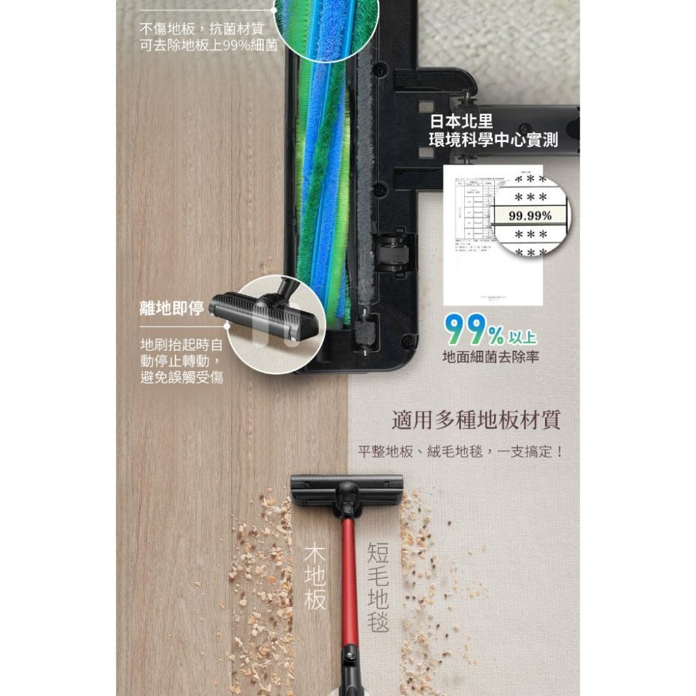 【TOSHIBA 東芝】旋風無線吸塵器(VC-CLX50A)-細節圖8