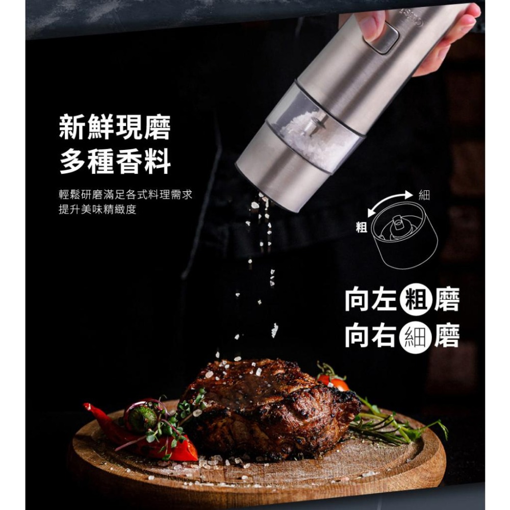 【Cuisinart 美膳雅】充電式電動香料研磨機(SG-3TW)-細節圖2