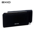 AXIO CASH ONLY 頂級萊卡長夾(WA-B)黑色/螢光綠  送AXIO醫療口罩乙盒(顏色隨機出貨)-規格圖2