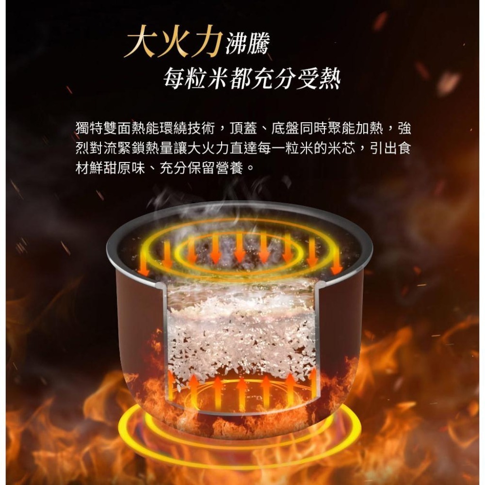 【TOSHIBA 東芝】備長炭本厚釜多功能微電腦10人份電子鍋 RC-18DRNTW-細節圖9