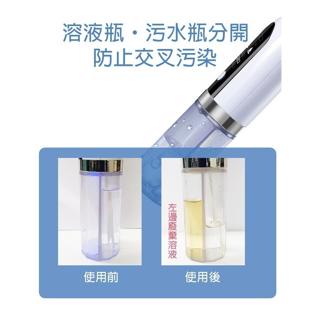 【CY 呈云】注水小氣泡電動臉部清潔儀 黑頭粉刺機CY-128A-細節圖3