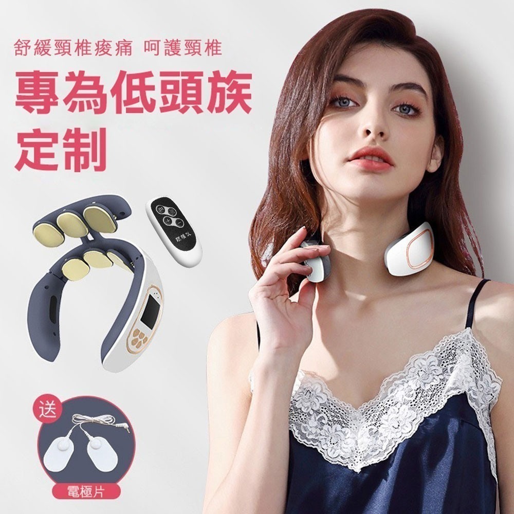 【限時購】【CY 呈云】第四代 六頭3D肩頸部按摩儀(語音USB充電款)-細節圖2