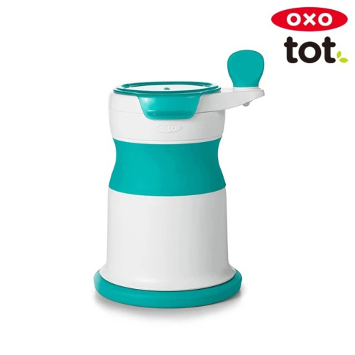 美國OXO tot 好滋味研磨器-靓藍綠
