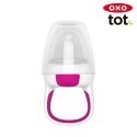 美國OXO tot 寶寶咬好滋味奶嘴(靚藍綠/莓果粉)-規格圖8