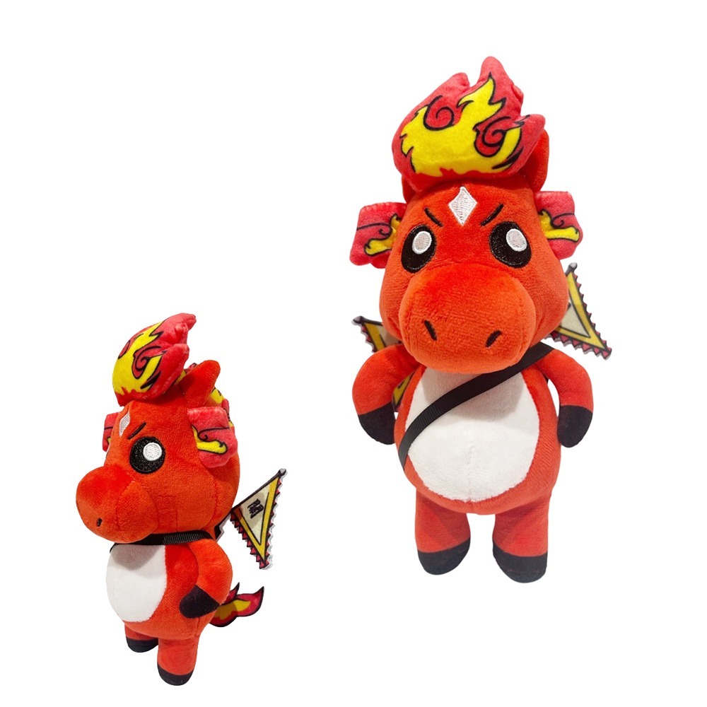 【花太太】赤兔小火馬絨毛娃娃玩偶21公分-細節圖2