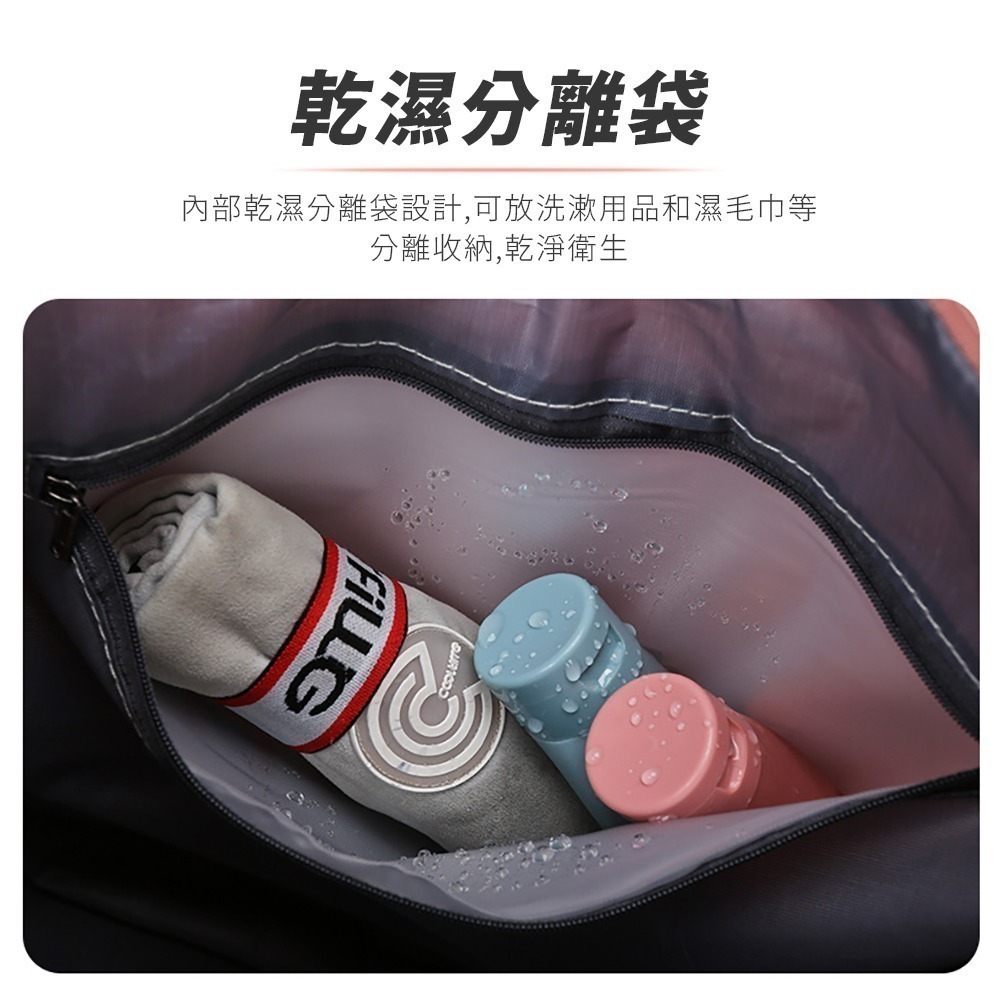 【花太太x白沙屯媽祖】大容量旅行收納包(擴充容量 加裝四輪輔助)-細節圖5