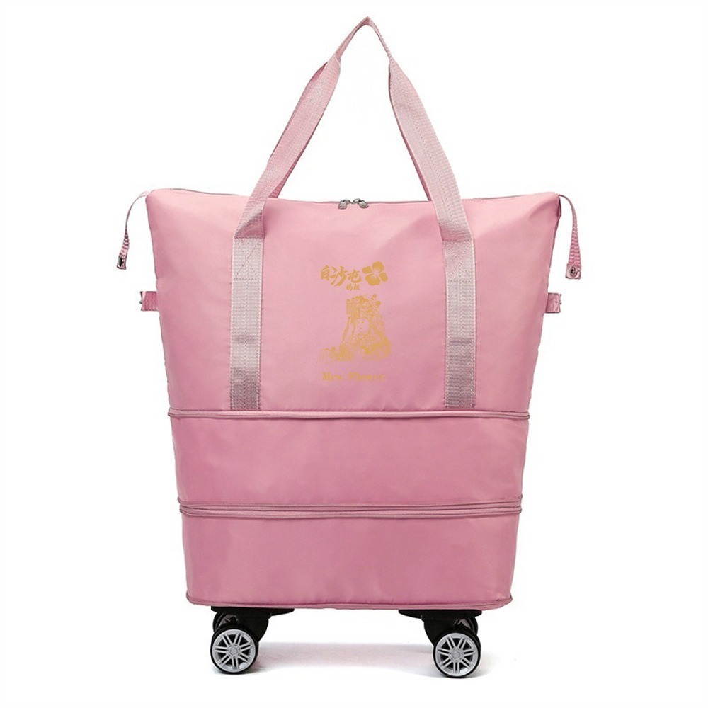 【花太太x白沙屯媽祖】大容量旅行收納包(擴充容量 加裝四輪輔助)-規格圖11