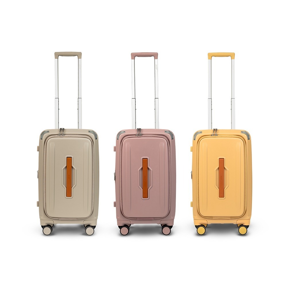 【Acer Fashion】布里斯本前開式登機箱 20吋(摩頓沙/黃金海岸/藍花楹粉)-贈好禮-細節圖2