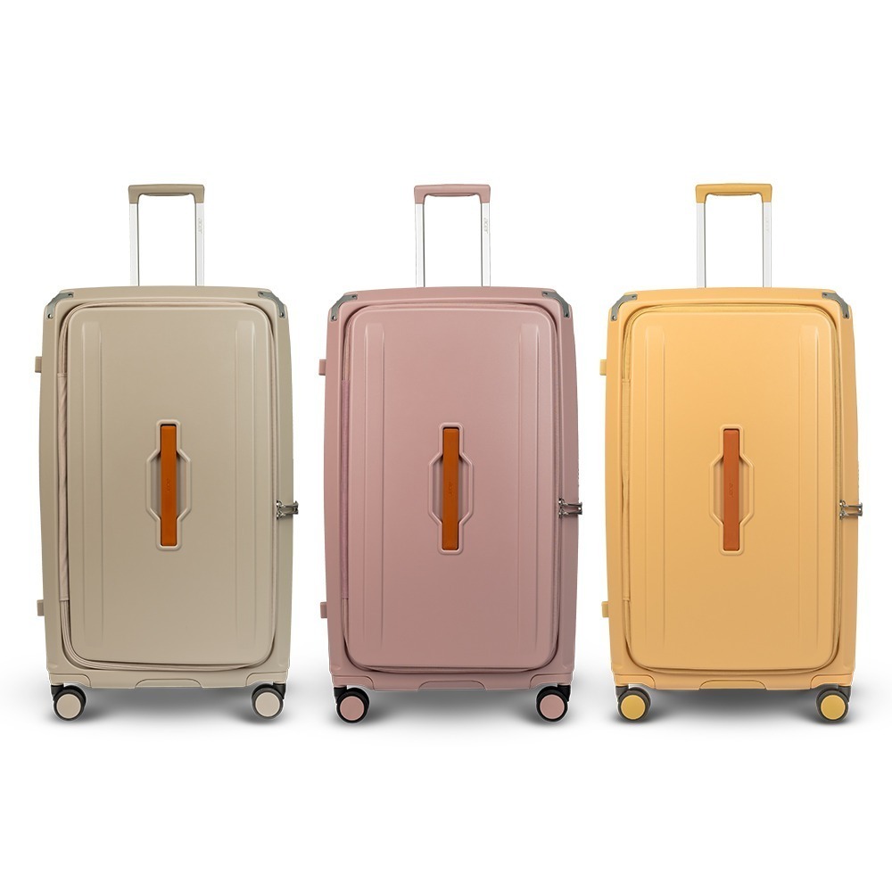 【Acer Fashion】布里斯本前開式/側開式行李箱 28吋(摩頓沙/黃金海岸/藍花楹粉)-贈好禮-細節圖2