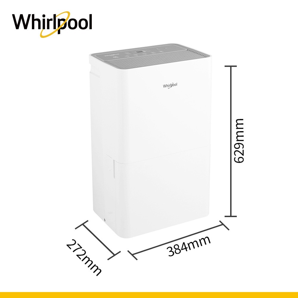 【Whirlpool惠而浦】高效節能除濕型25公升第六感智能除濕機 WDEE25TW (一級能效)-細節圖6