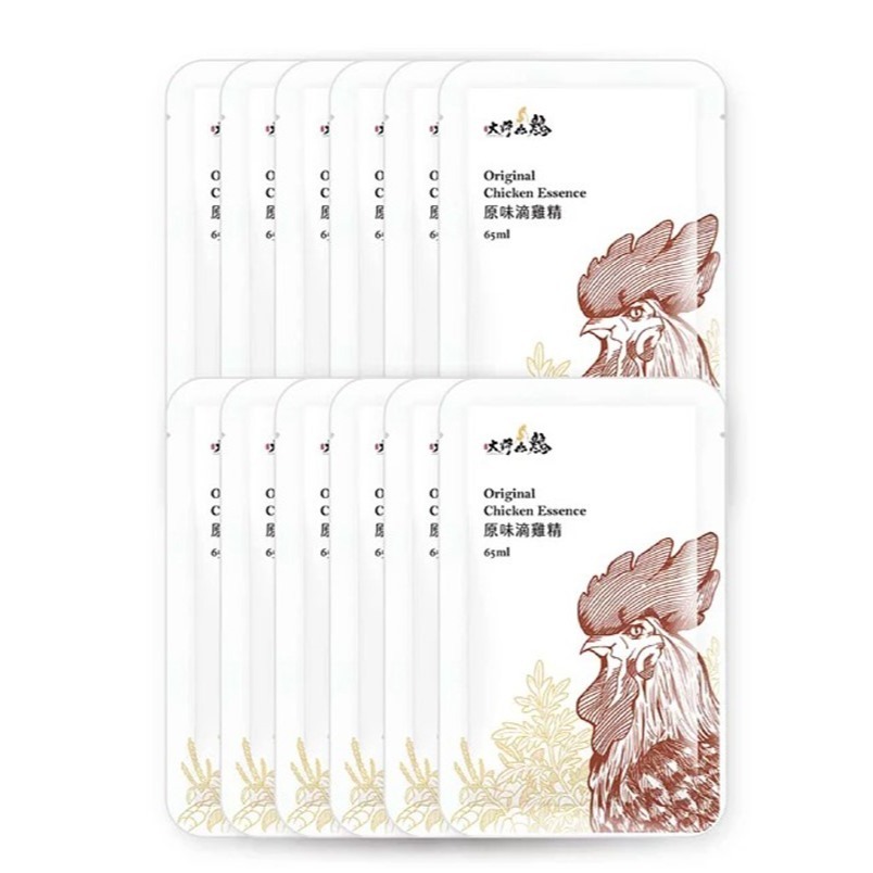 【大野山雞】 原味滴雞精 (冷凍)-盒裝 12入-細節圖2