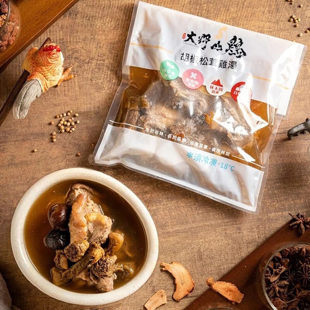 【大野山雞】 溫暖補身雞湯6包組 3950g-細節圖4