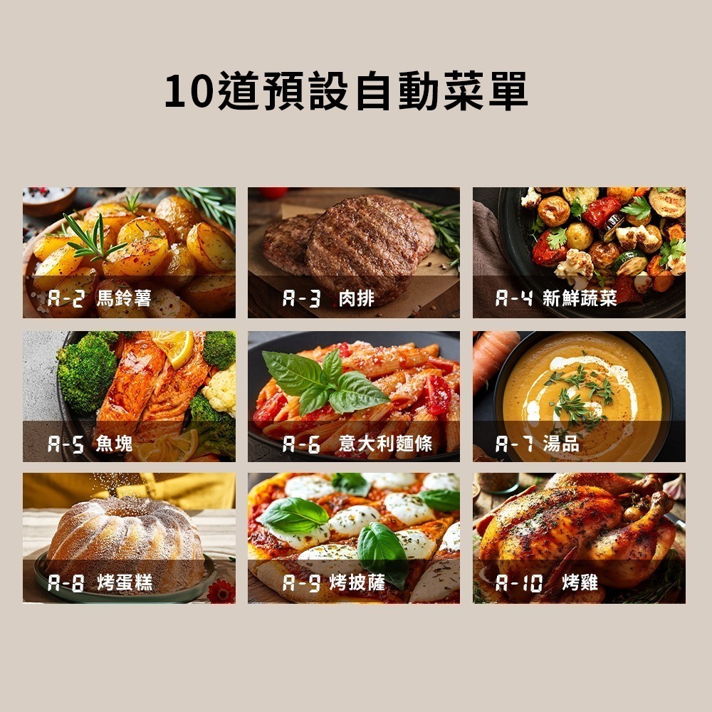 【TECO東元】黑大廚 23L三合一多功能氣炸烤微波爐(YM2302CBB)-細節圖7