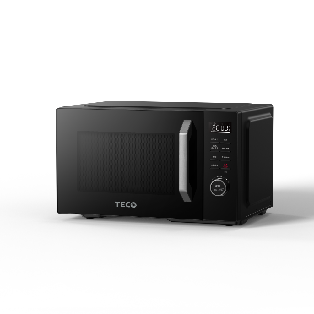 【TECO東元】黑大廚 23L三合一多功能氣炸烤微波爐(YM2302CBB)-細節圖10