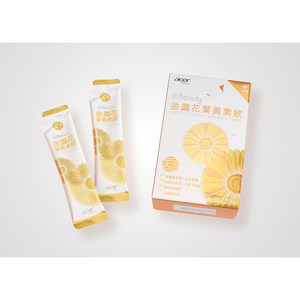 【宏碁健康】VitaBeauty金盞花葉黃素飲-細節圖5