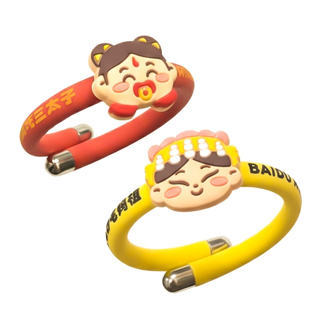 【花太太x白沙屯媽祖】植物精油防蚊手環-細節圖9