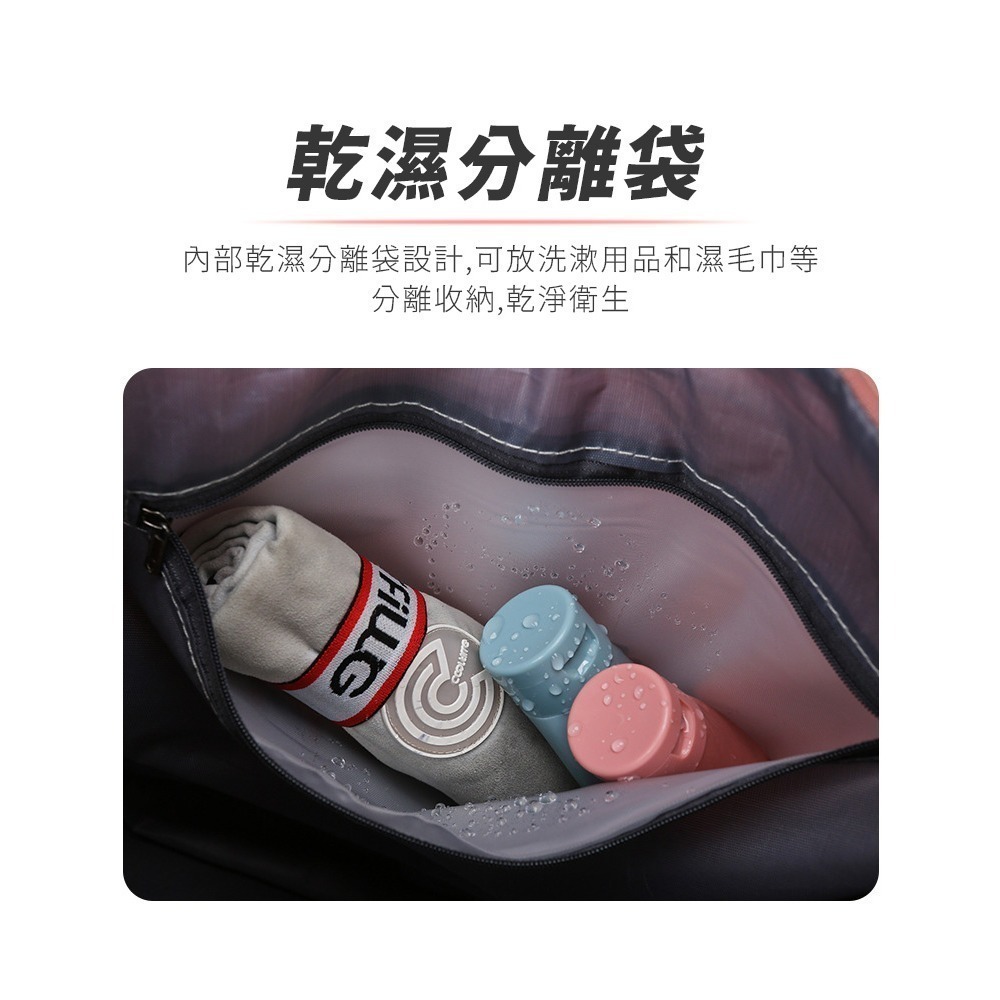 【限時購】花太太x白沙屯媽祖 大容量旅行收納包(擴充容量 加裝四輪輔助)-細節圖6