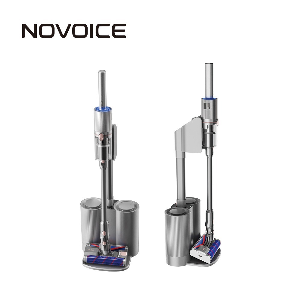 【NOVOICE 諾維斯】雙滾刷自動集塵無線手持吸塵器NOV-100-細節圖8