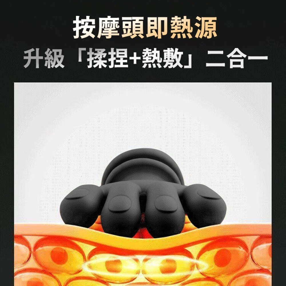 【限時購】【NOVOICE 諾維斯】小烏龜模擬真人揉捏肩頸按摩器-細節圖7