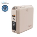 LAPO 二代無線 10000mAh大容量 行動電源 22.5W PD快充 雙口輸出自帶線 內建插座 BSMI認證-規格圖1