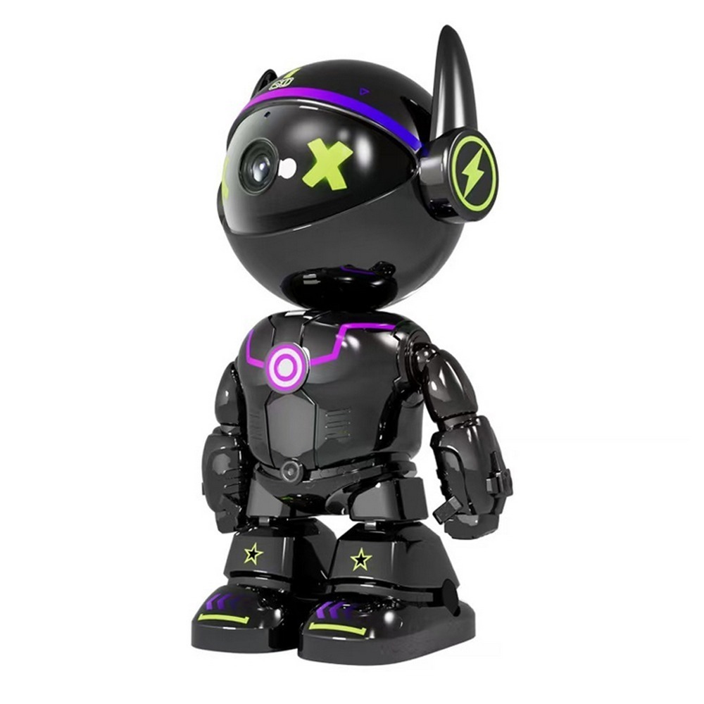 AI機器人監視器 360°全景 4K高畫質 攝影機 遠端控制 移動追蹤 警報 機器人 看護-細節圖2