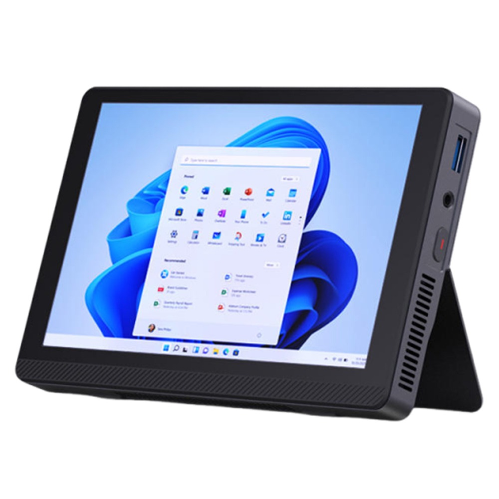 SIBOLAN 7吋迷你電腦 觸控螢幕 可站立 Intel N200 16GB+1TB 3400mAh 螢幕串聯-細節圖2