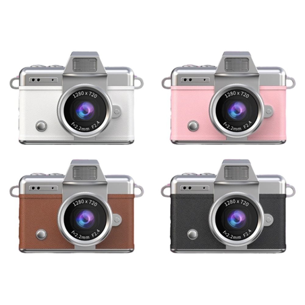 [贈16GB卡] 超迷你可翻轉螢幕相機 1.47吋螢幕 4800萬像素 項鍊相機 自拍 風格濾鏡 補光燈 吊飾-細節圖2