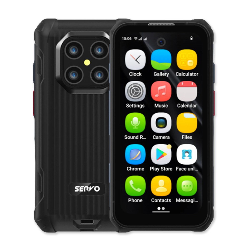 SERVO TANK500 迷你 IP68 三防手機 3.88吋 反向充電+人臉解鎖 4G 安卓智慧型手機 小巧便攜-細節圖2
