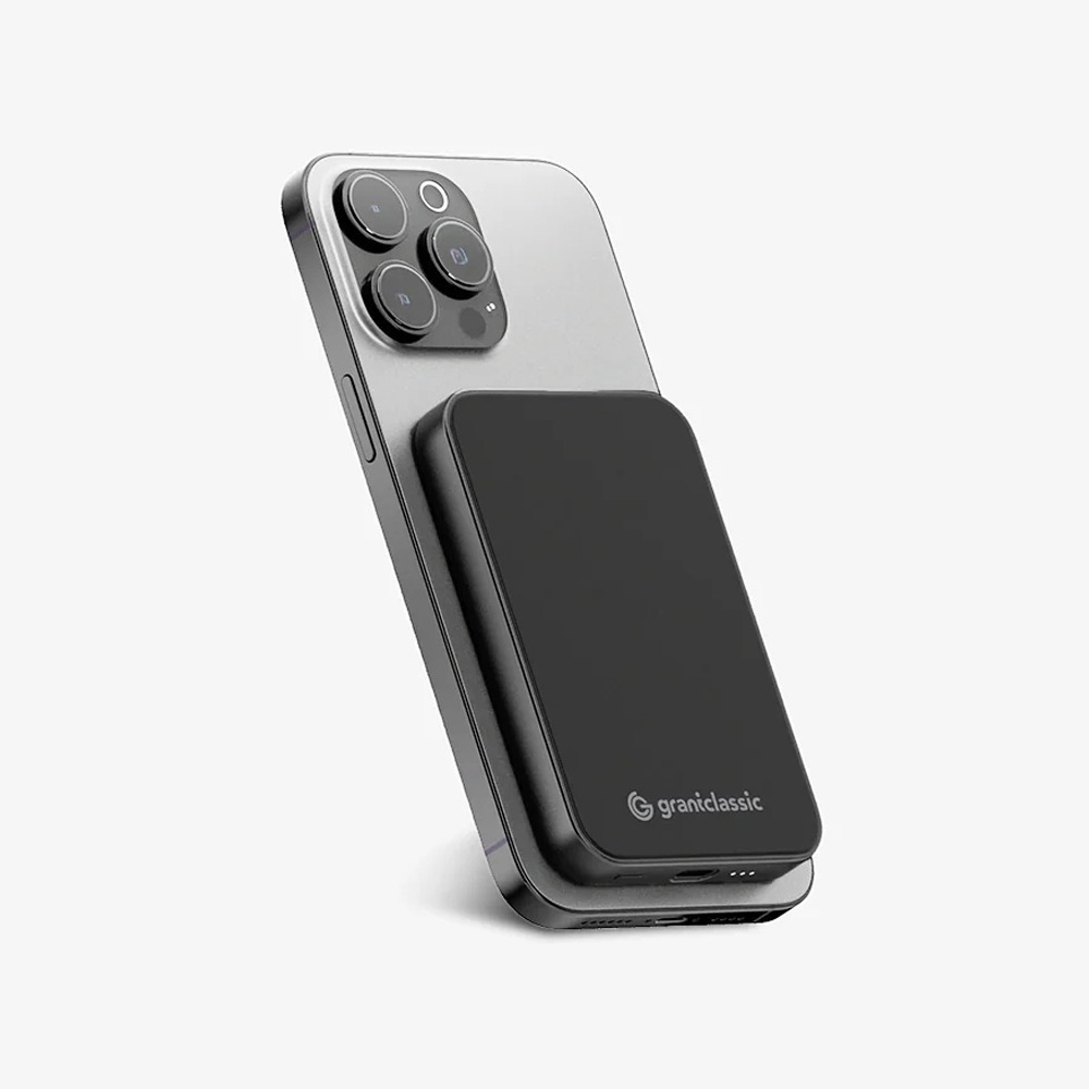 grantclassic 5000mAh 行動電源 便攜 大小 Qi2 Magsafe PD快充-細節圖2
