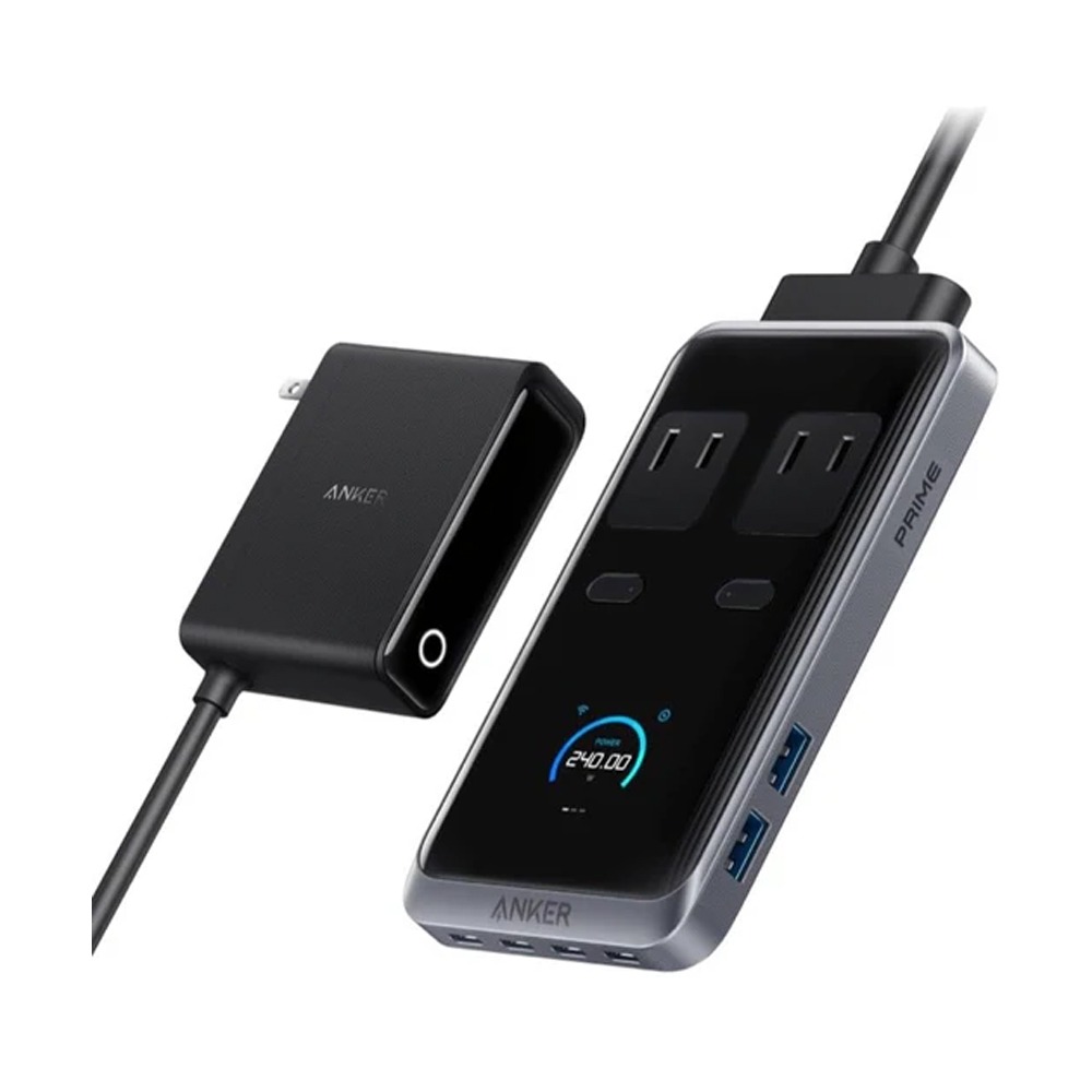 Anker Prime 240W GaN 氮化鎵 超薄充電器 八口充電 單口140W 控制輸出 筆電充電 快充-細節圖2