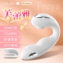 【買一送二】GALAKU|芙蕾雅 電擊款|吸吮摳動穿戴APP多功能按摩棒 白 自慰棒 按摩棒 女用 情趣用品 穿戴跳蛋-規格圖1