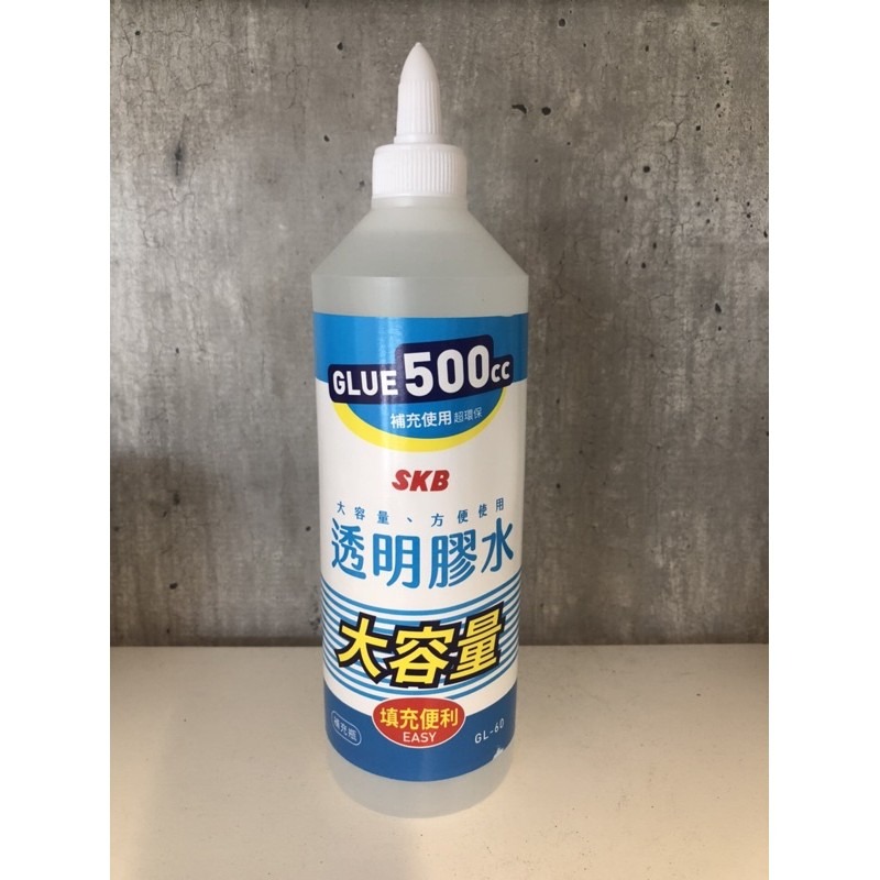 『LS王子』 大容量 透明膠水  / 500CC 暢銷款 大容量膠水 補充膠水 大罐膠水 史萊姆專用膠水-細節圖4