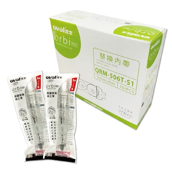 『LS王子』 oval歐文 QMR-506T 通用內帶 / 買10送1試用主機 修正內帶 通用替換帶 補充帶-細節圖2