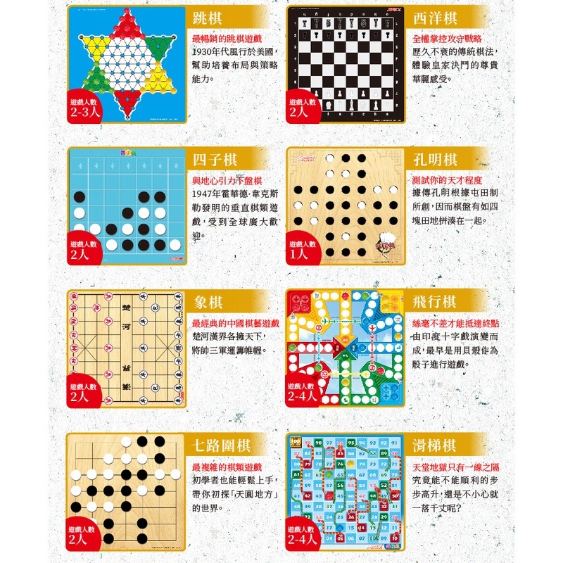 『LS王子』大富翁 G808 磁石10合1綜合棋類遊戲盤 / 遊戲盤 棋盤遊戲 桌游-細節圖3